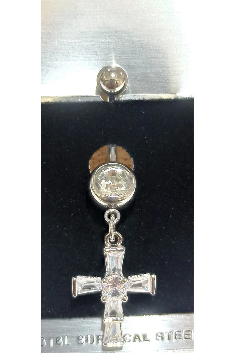 Monalisa Home Gümüş Renk Lüks Figürlü Gösterişli Göbek Pirsing