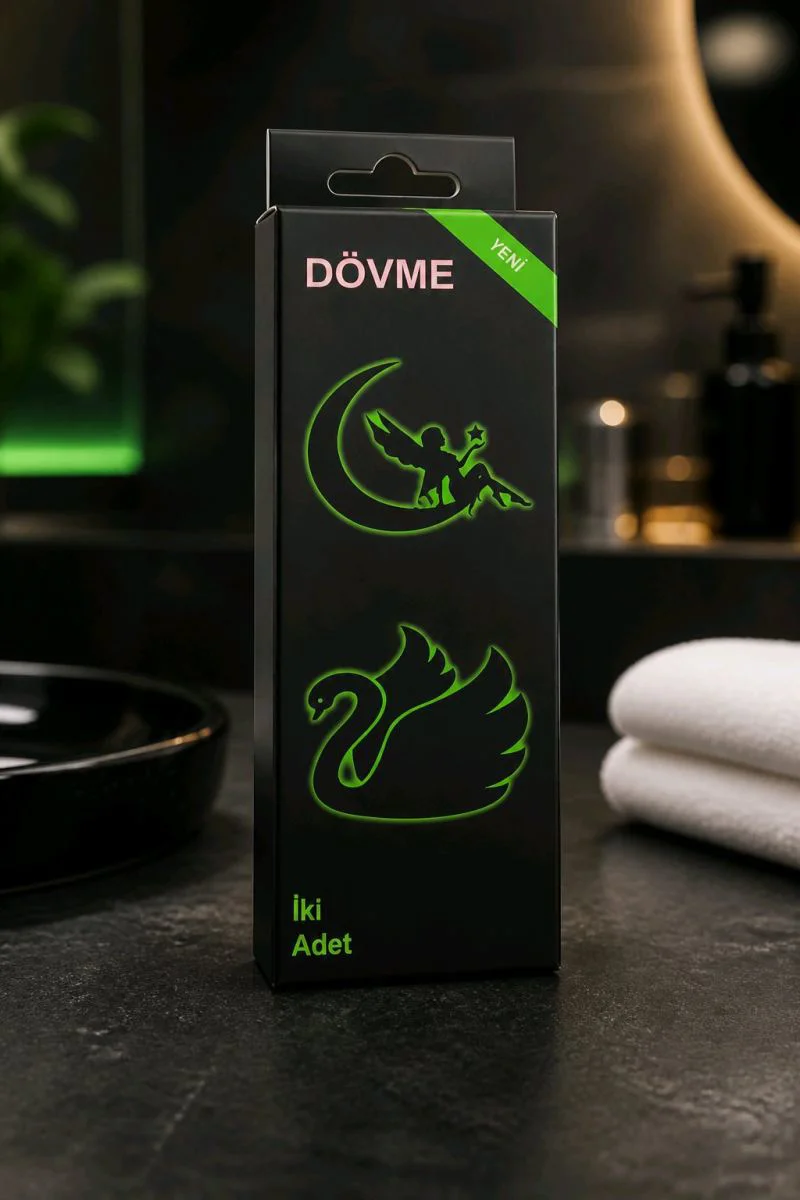 Monalisa Home  Kalıcı Gece Fosforlu Figürlü Dövme