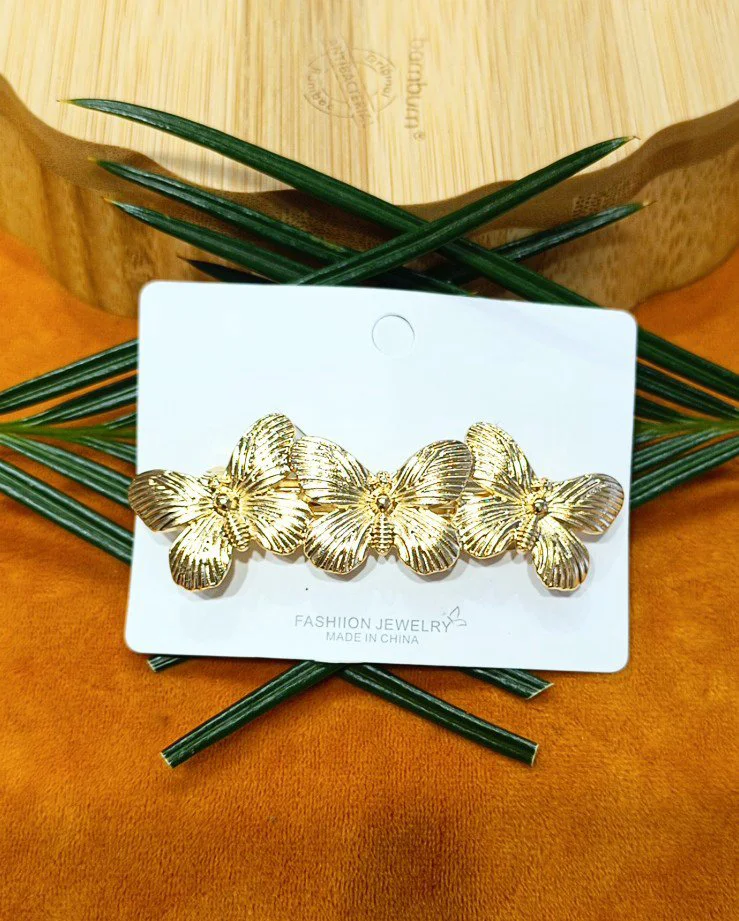 Monalisa Home Lüks Figürlü Gold Klips Toka