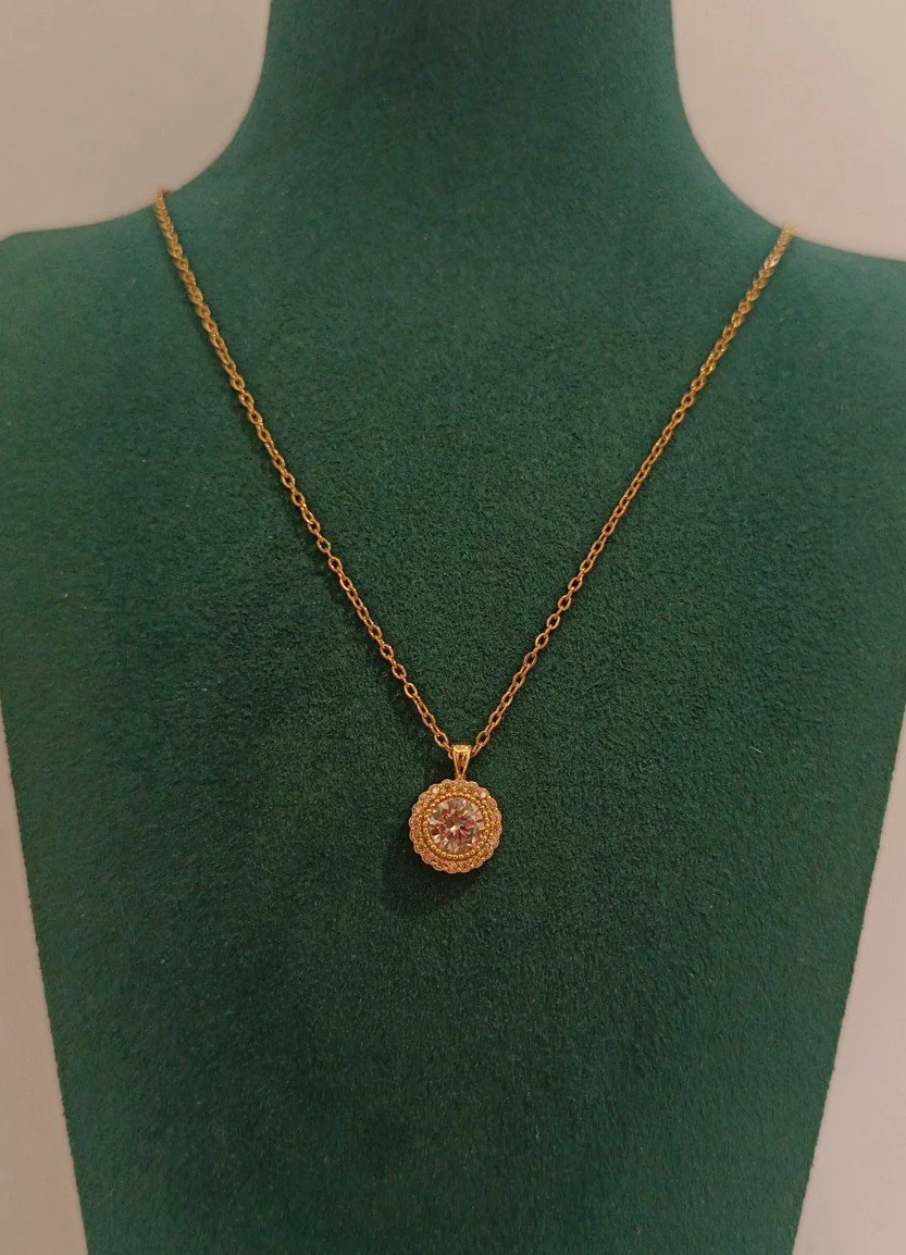 Monalisa Home Lüks Gold Renk Yuvarlak Taş Figürlü Gösterişli  Kol