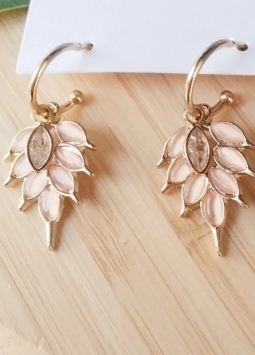 Monalisa Home Lüks Gösterişli Figürlü Sallantılı Renkli Küpe