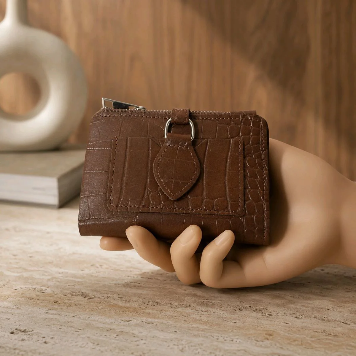 Monalisa Home Luw Klipsli  Bölmeli Kadın Cüzdanı