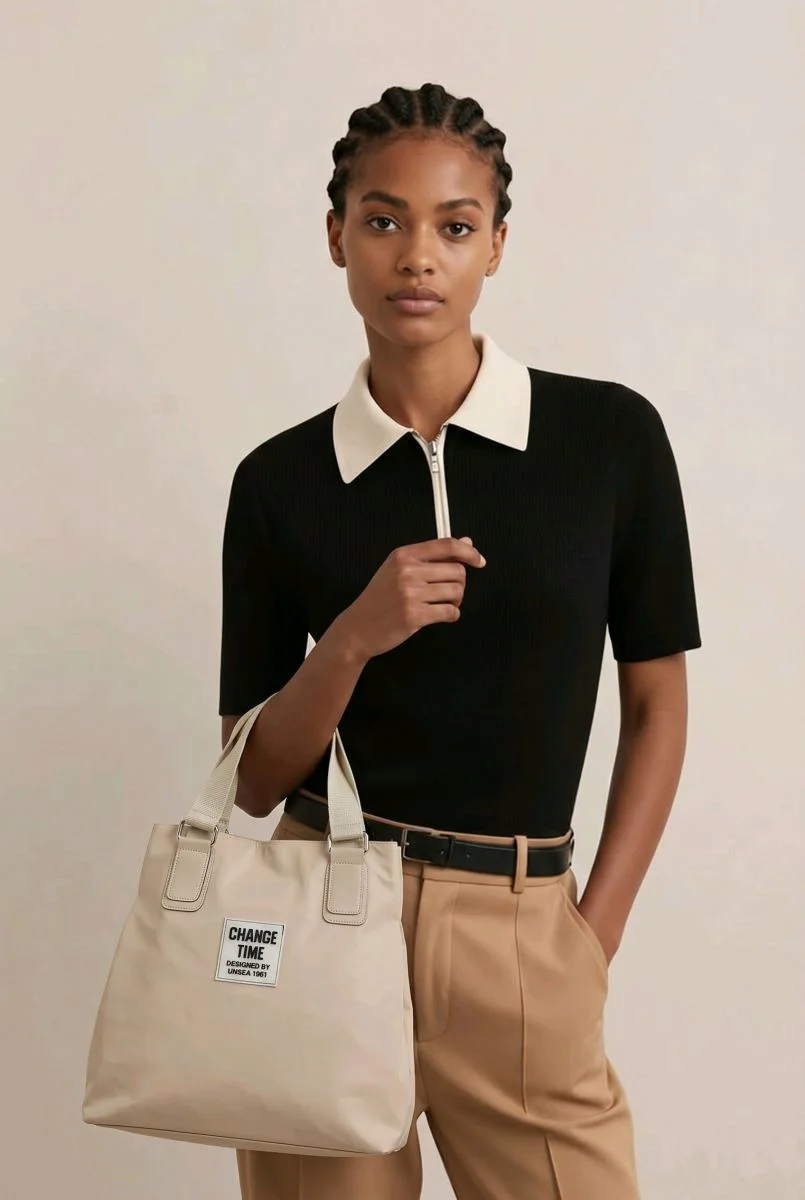 Monalisa Home Patlı  Kadın Shopper  Omuz Çantası