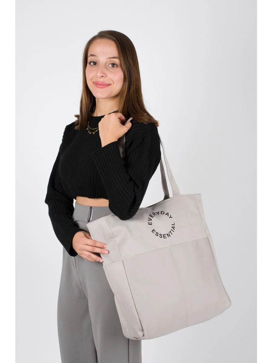 Monalisa Home Patlı Kadın Shopper Omuz Çantası
