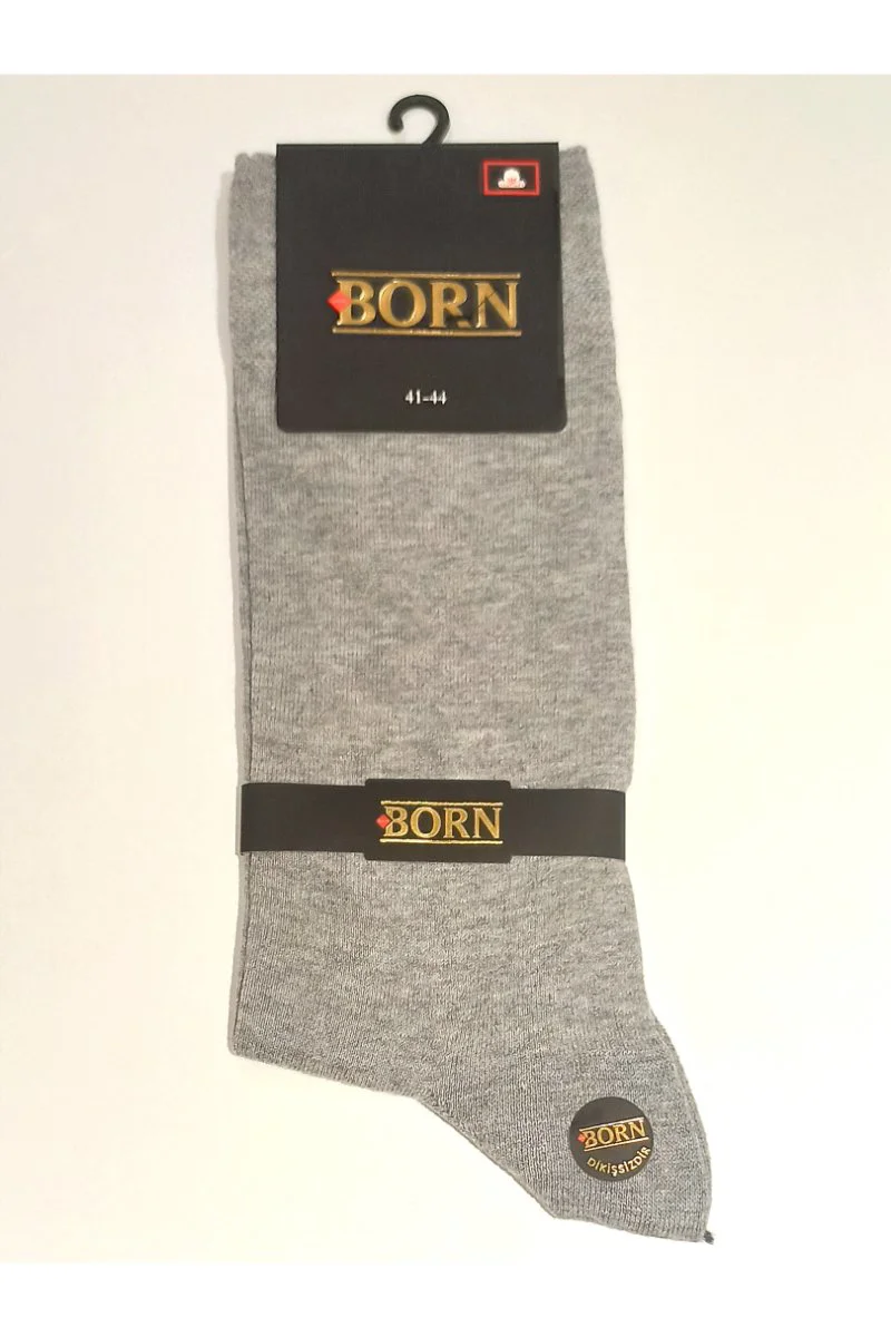 Monalisa Home Penye Coton Gri Renk 41-44 Erkek Çorap