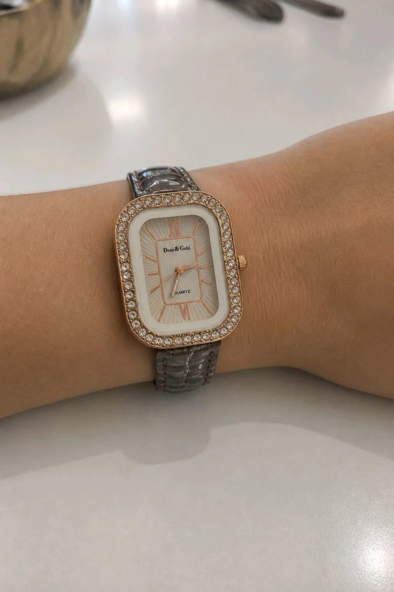 Monalisa Home Premium Deri  Kayışlı Saat