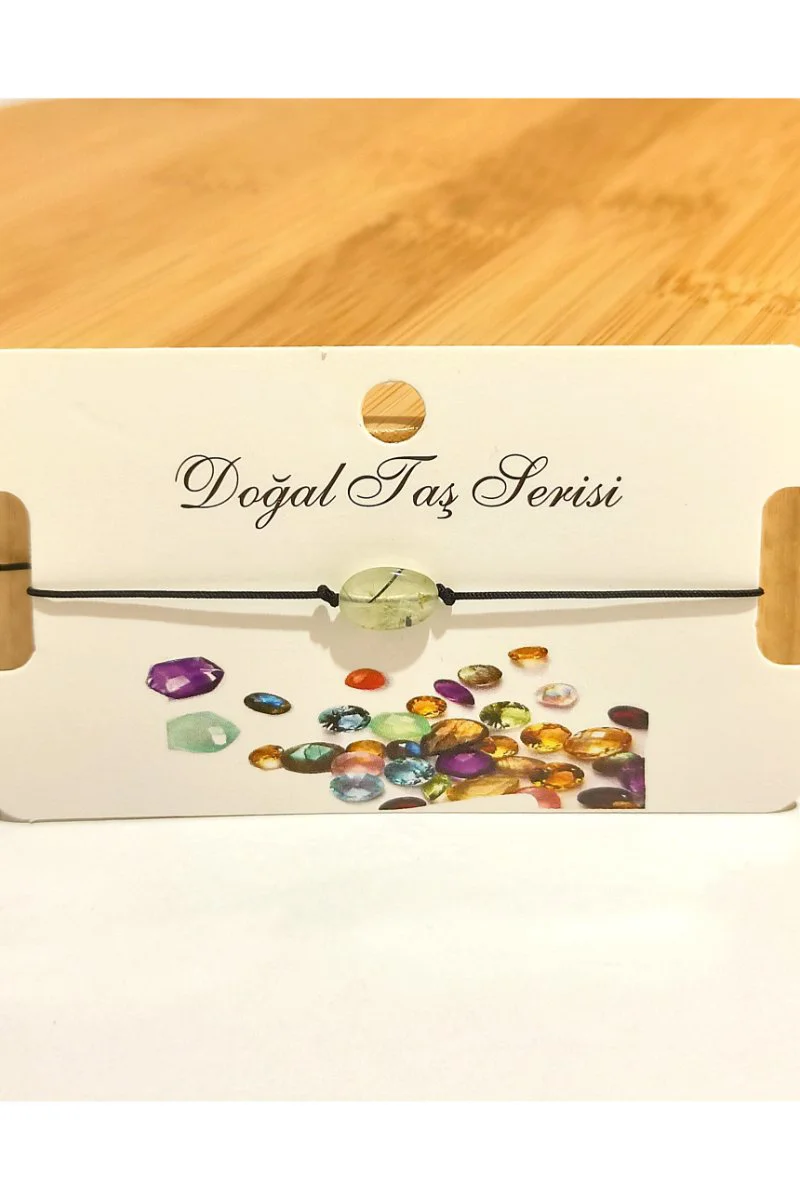 Monalisa Home Renkli Gösterişli Ayarlanabilir Taş Figürlü İp Bile