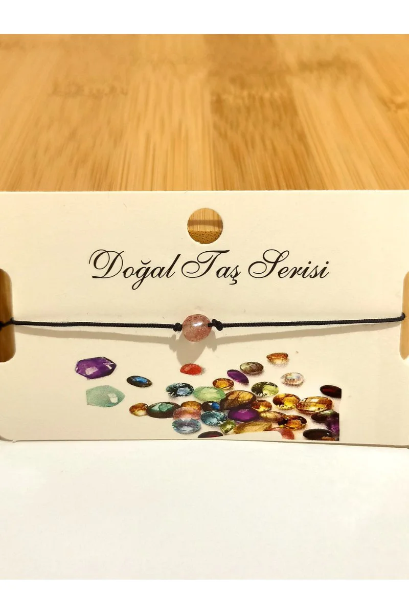 Monalisa Home Renkli Gösterişli Ayarlanabilir Taş Figürlü İp Bile