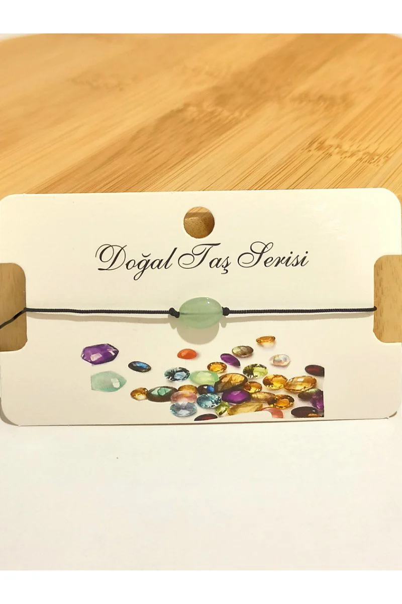 Monalisa Home Renkli Gösterişli Ayarlanabilir Taş Figürlü İp Bile
