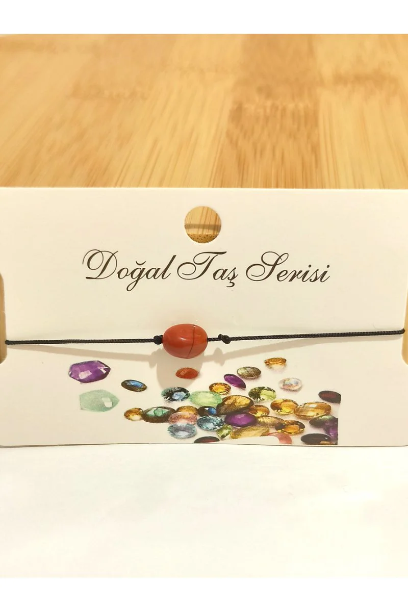 Monalisa Home Renkli Gösterişli Ayarlanabilir Taş Figürlü İp Bile