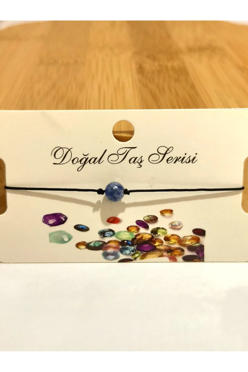Monalisa Home Renkli Gösterişli Ayarlanabilir Taş Figürlü İp Bile