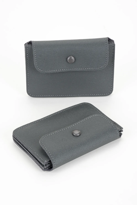 Monalisa Home  Suni Deri Gri  Kartlık  CÜZDAN