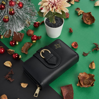 Monalisa Home Siyah  Lorby Kadın Cüzdan