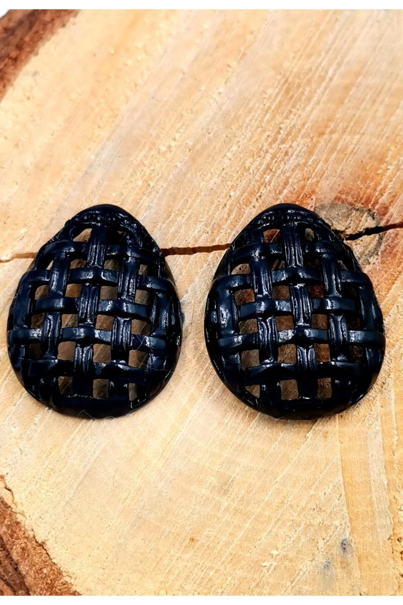 Monalisa Home Siyah Renk Tarz Küpe