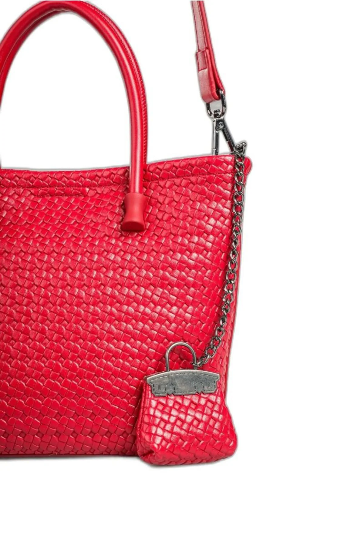 Monallsa Home ÇÇS Kadın Red 18038 Omuz Askılı Çanta