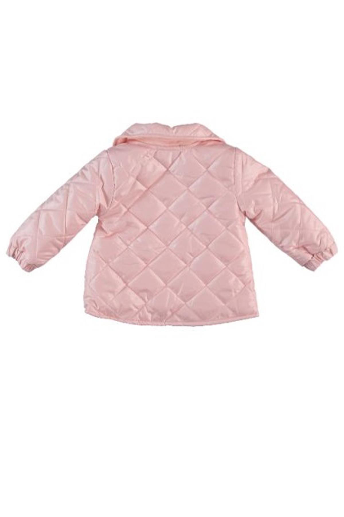 Dear Enika Monaroza Kız Bebek Yaka Detaylı Pembe Bebek Mont 22-545 Dear Enika Monaroza Kız Bebek Yaka Detaylı Pembe Bebek Mont 22-545