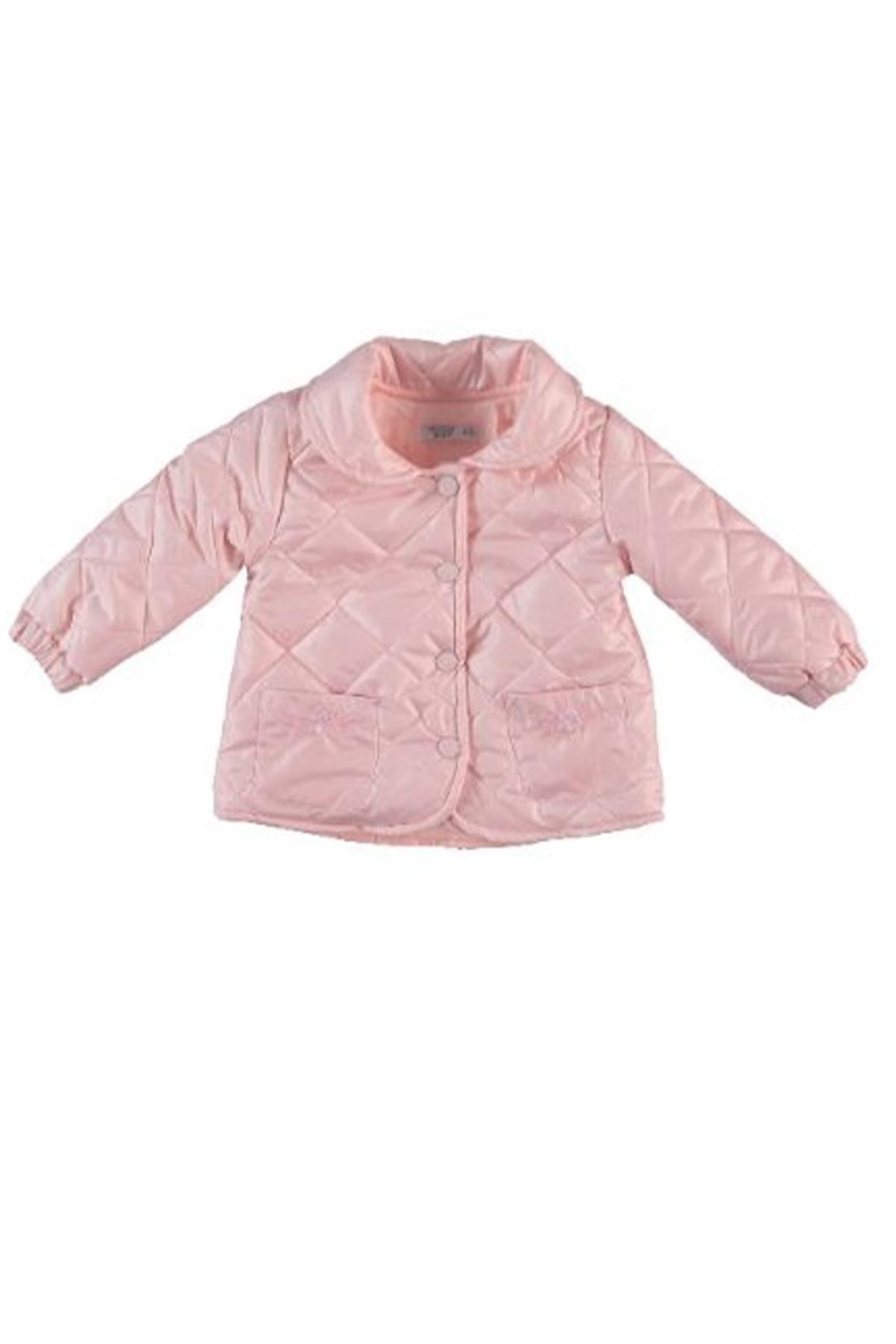 Dear Enika Monaroza Kız Bebek Yaka Detaylı Pembe Bebek Mont 22-545 Dear Enika Monaroza Kız Bebek Yaka Detaylı Pembe Bebek Mont 22-545