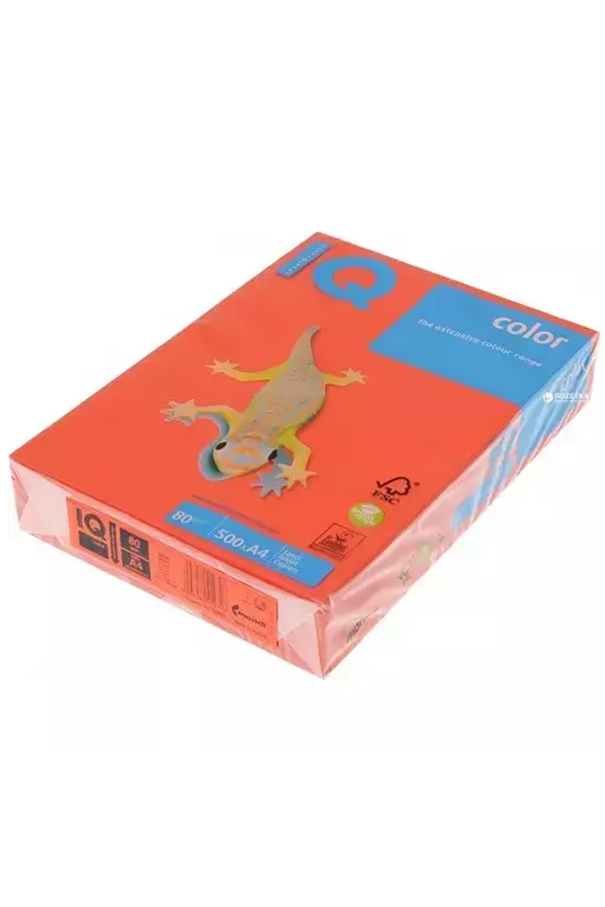 Mondi IQ Color Renkli Fotokopi Kağıdı A4 80 Gram 500 Turuncu Yoğu