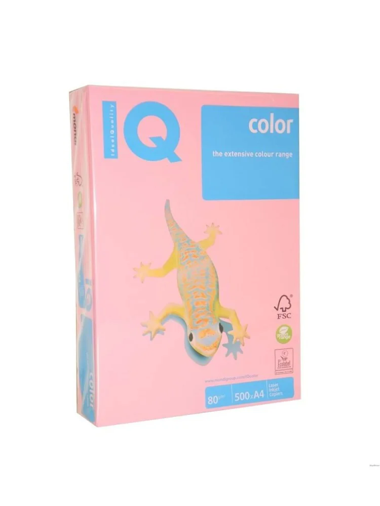 Mondi IQ Color Renkli Kağıt A4 80 GR 500 LÜ Pembe