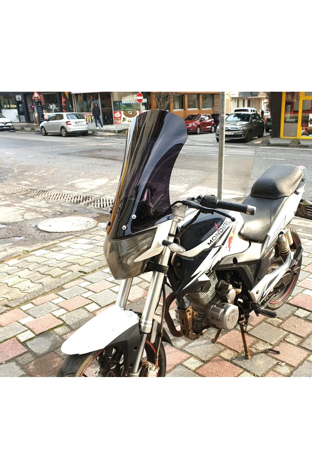 Mondial 180 Z One S Ön Cam 58cm 2014-2022 Model Siyah Renkli