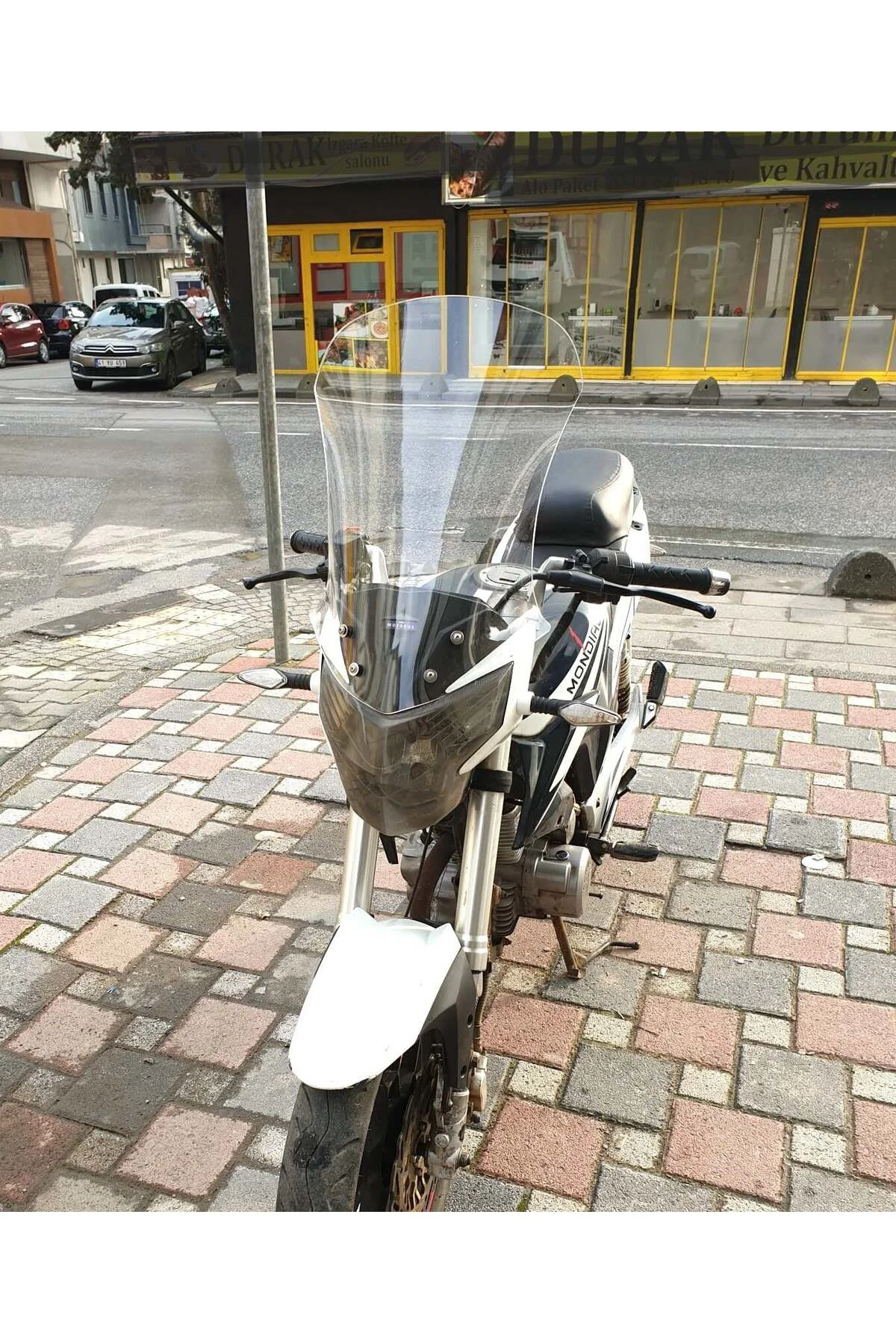 Mondial 180 Z One S Ön Cam 58cm 2014-2022 Model Şeffaf Renkli