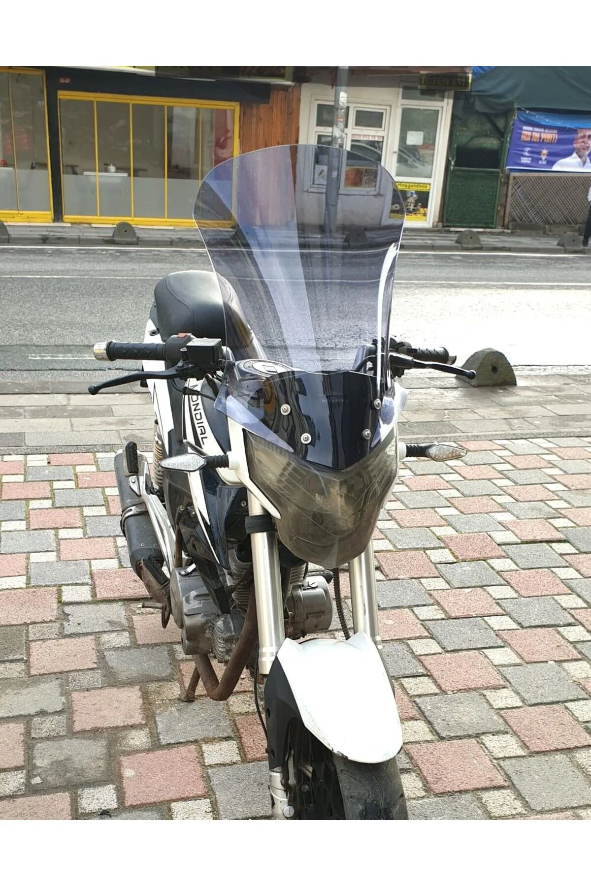 Mondial 180 Z One S Ön Cam 58cm 2014-2022 Model Füme Renkli