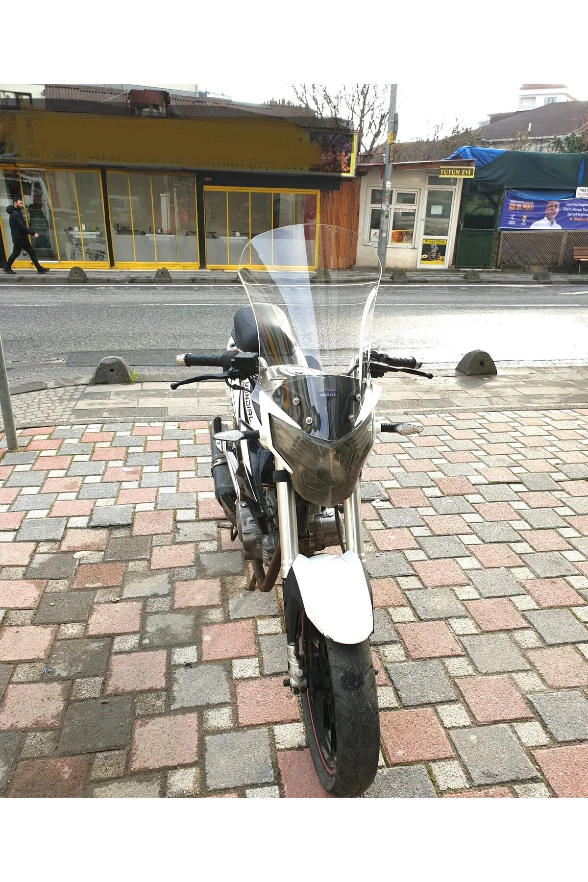 Mondial 180 Z One S Ön Cam 58cm 2014-2022 Model Şeffaf Renkli
