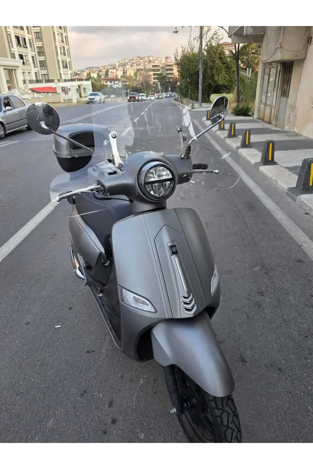 Mondial Exon 125 Siperlik Ön Cam 2023-2025 Model 39cm Şeffaf Renk