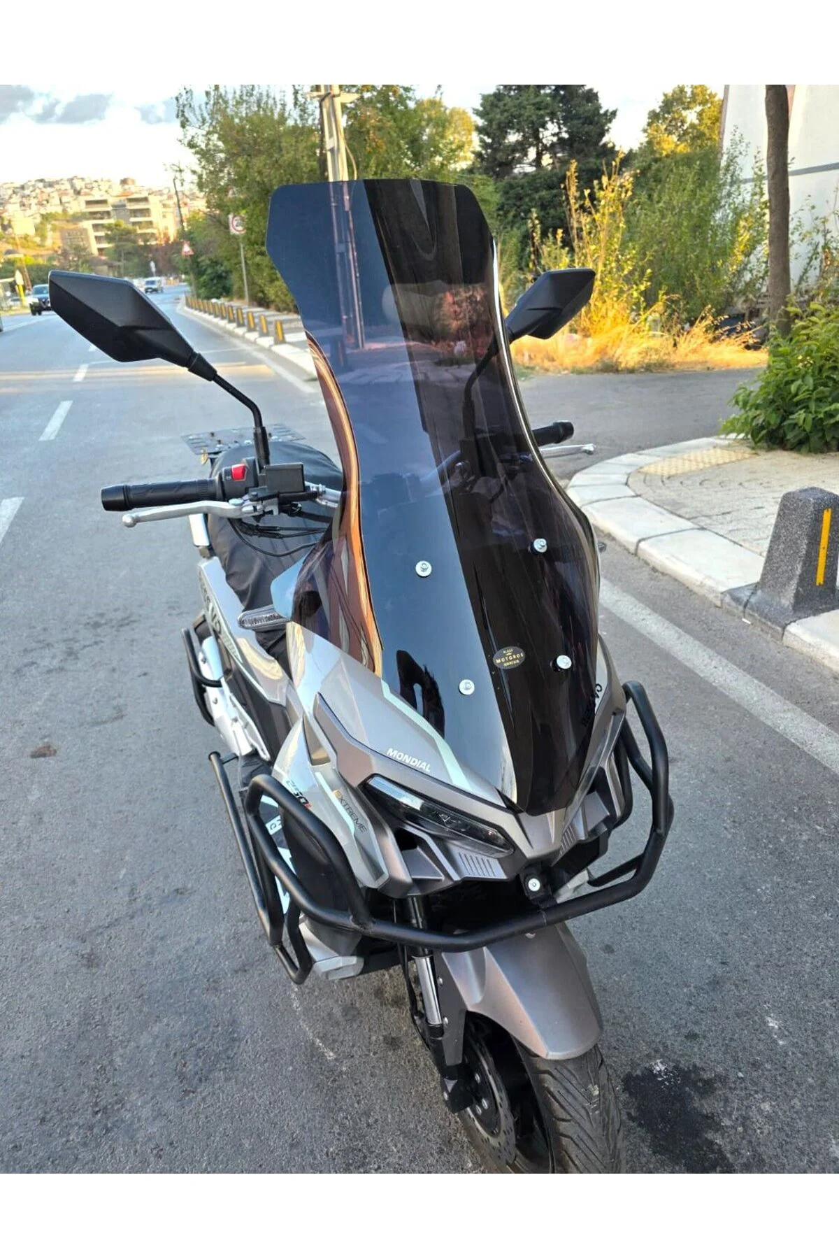 Mondial Ressivo 250 Ön Cam 2023-2026 Model 78cm Siyah Renkli 4mm