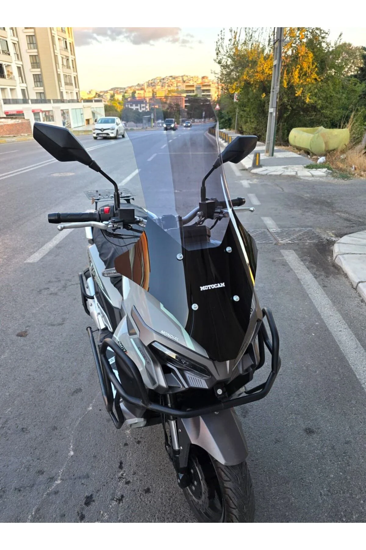 Mondial Ressivo 250 Ön Cam 2023-2026 Model 78cm Füme Renkli 4mm