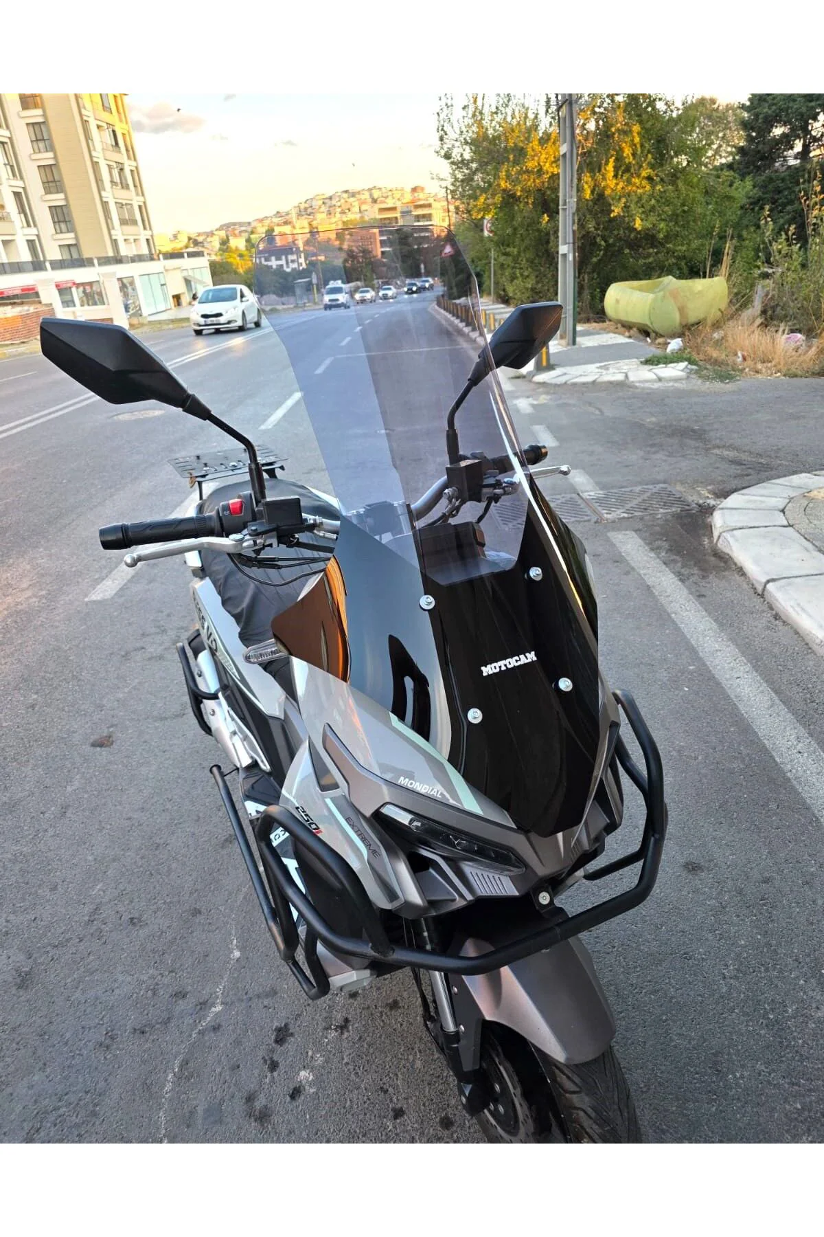 Mondial Ressivo 250 Ön Cam 2023-2026 Model 78cm Füme Renkli 4mm