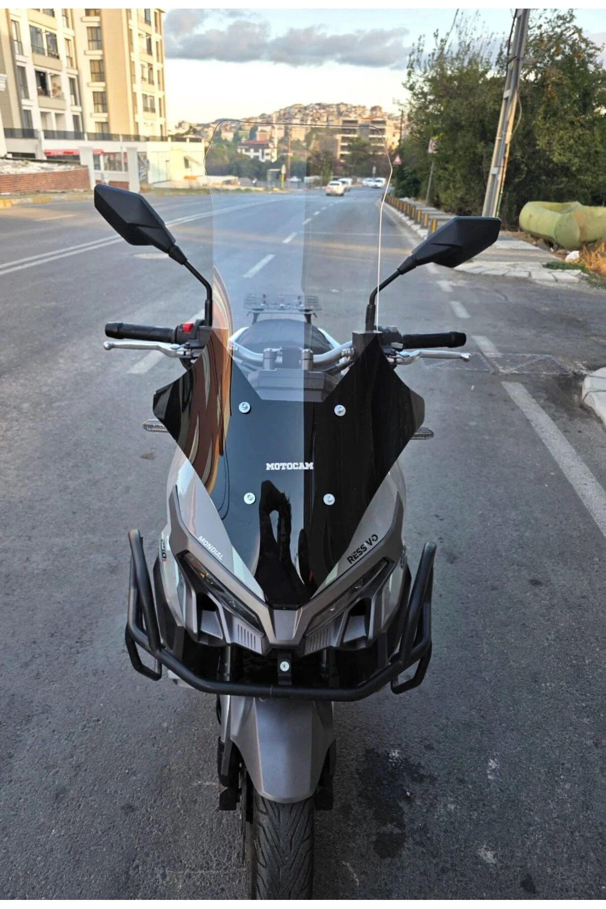 Mondial Ressivo 250 Ön Cam 2023-2026 Model 78cm Şeffaf Renkli 4mm