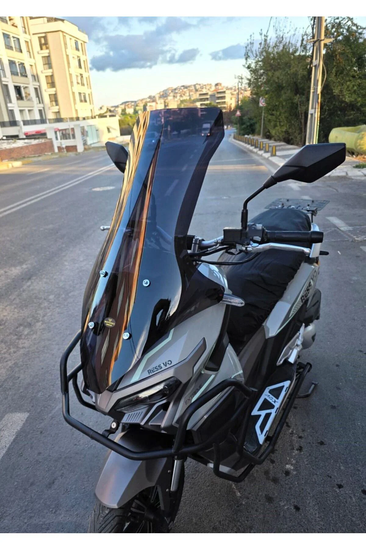 Mondial Ressivo 250 Ön Cam 2023-2026 Model 78cm Siyah Renkli 4mm
