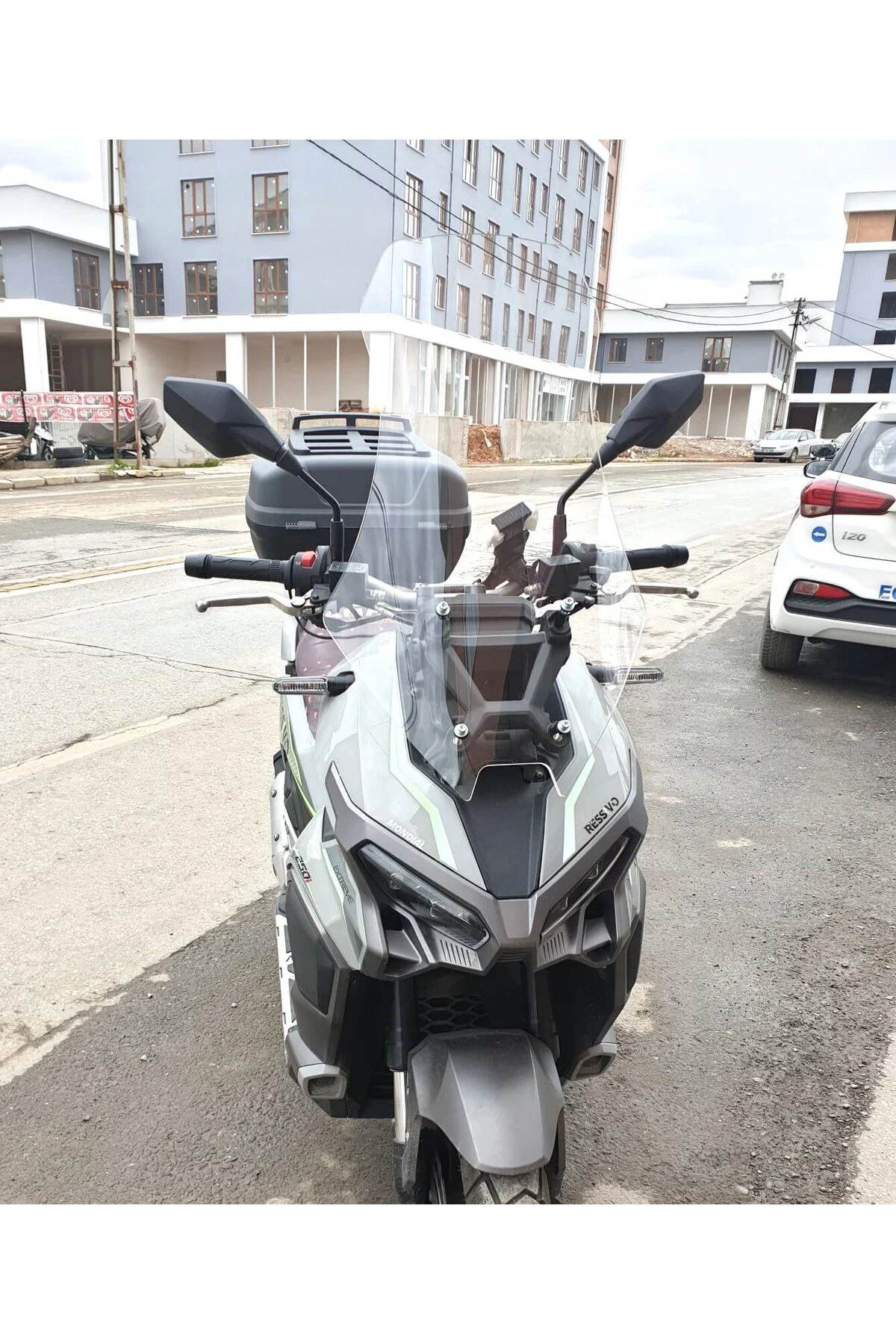 Mondial Ressivo 250 Ön Cam 2023-2026 Model 68cm Şeffaf Renkli 4mm