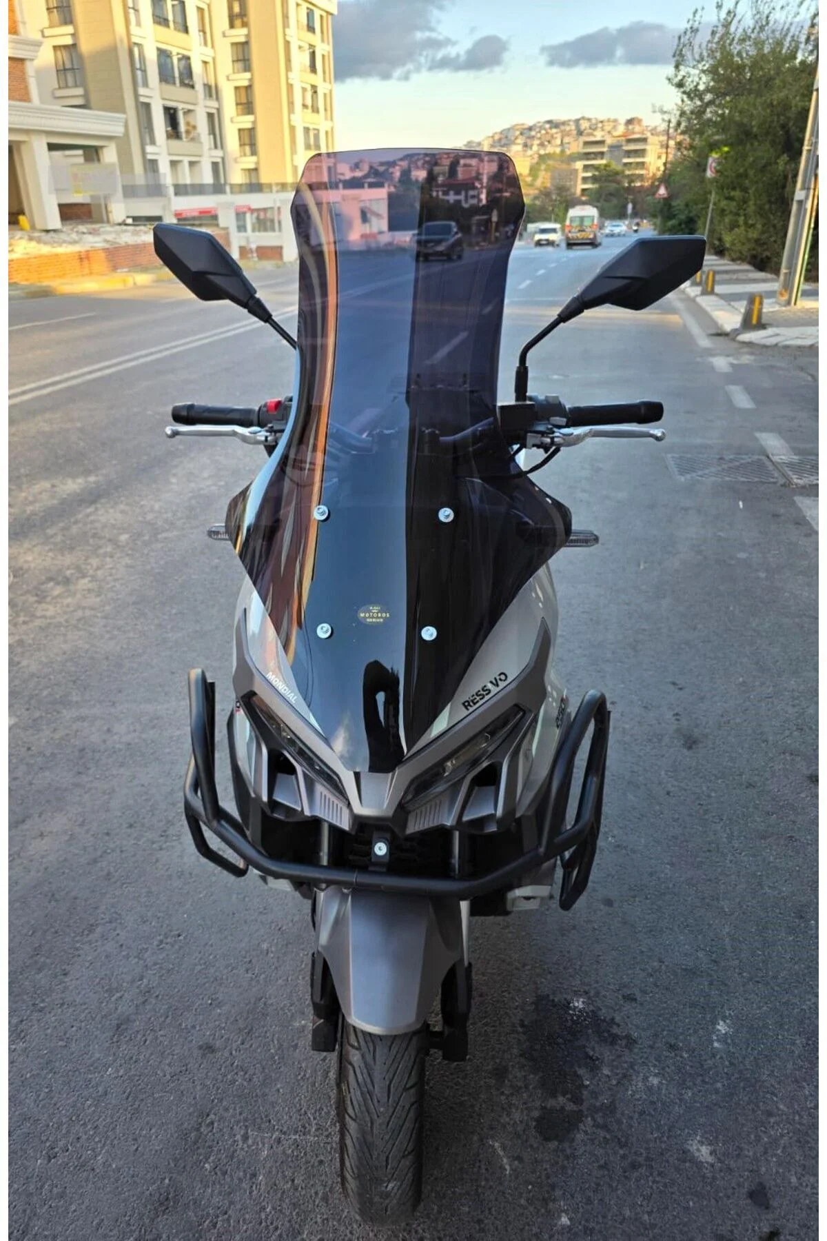Mondial Ressivo 250 Ön Cam 2023-2026 Model 78cm Siyah Renkli 4mm