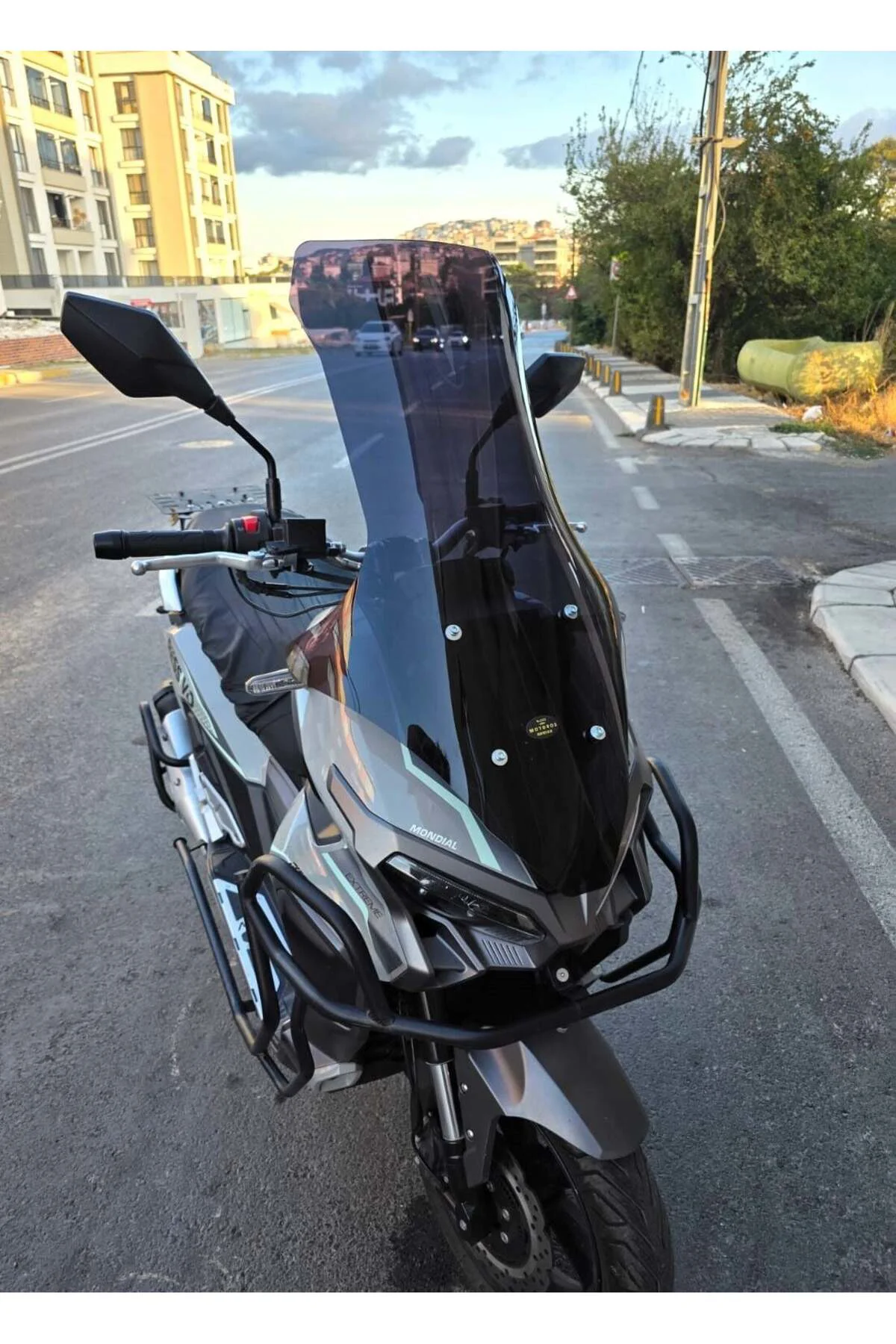 Mondial Ressivo 250 Ön Cam 2023-2026 Model 78cm Siyah Renkli 4mm