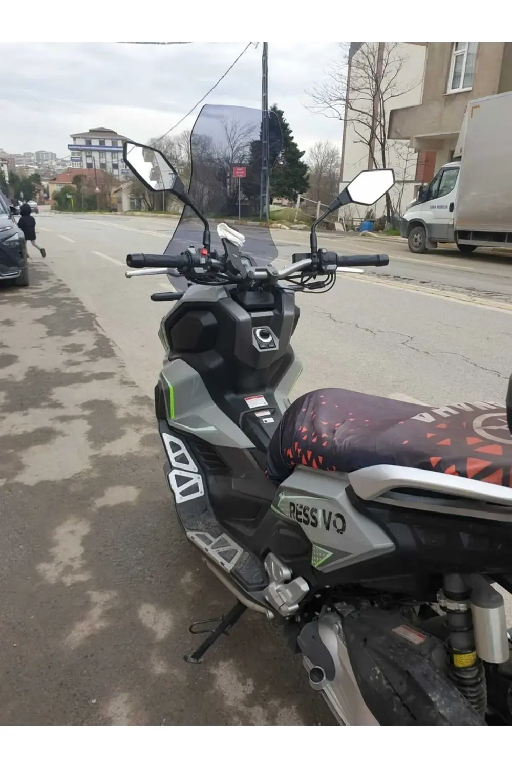 Mondial Ressivo 250 Ön Cam 2023-2025 Model 57cm Füme Renkli 4mm