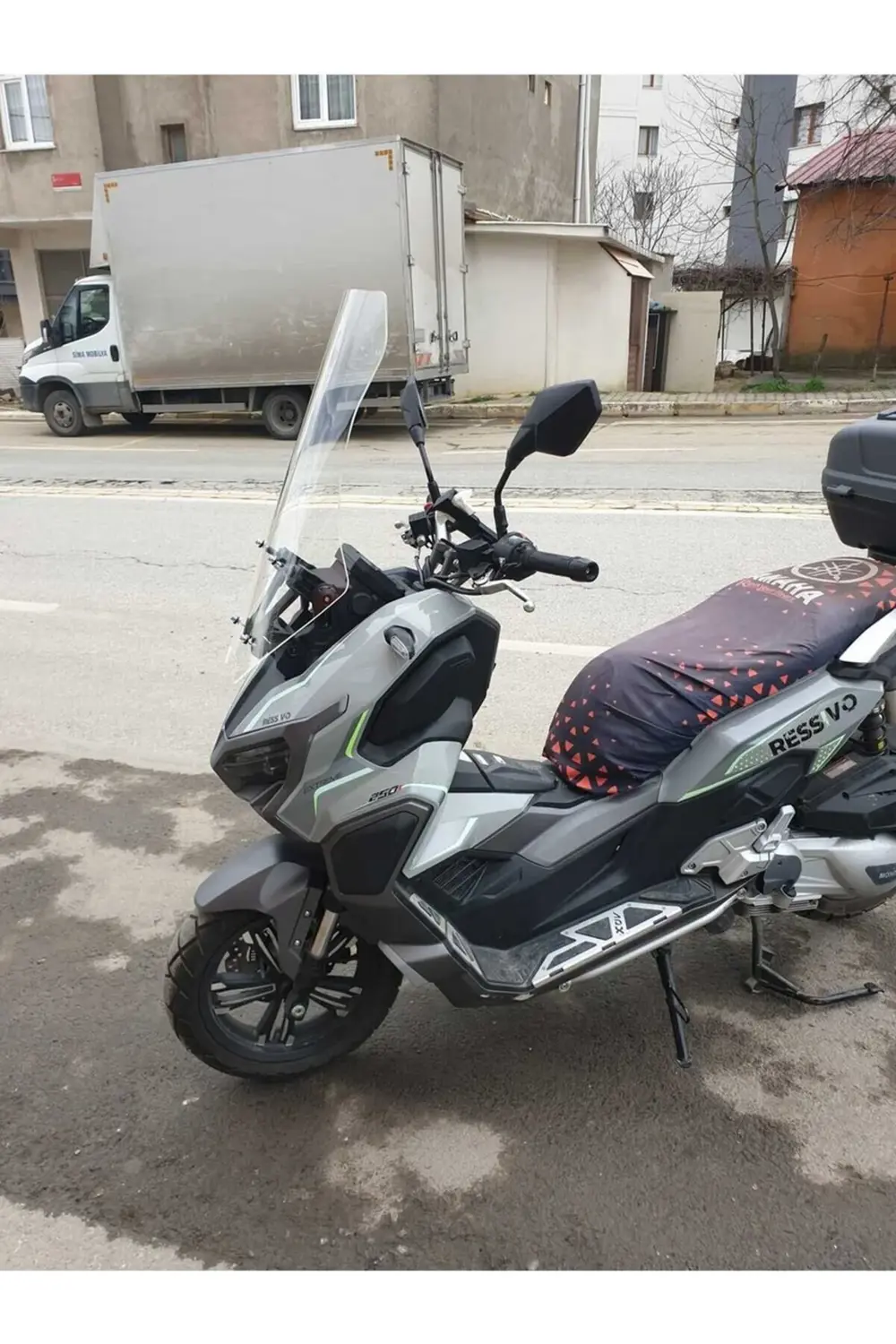Mondial Ressivo 250 Ön Cam 2023-2025 Model 75cm Şeffaf Renkli 4mm