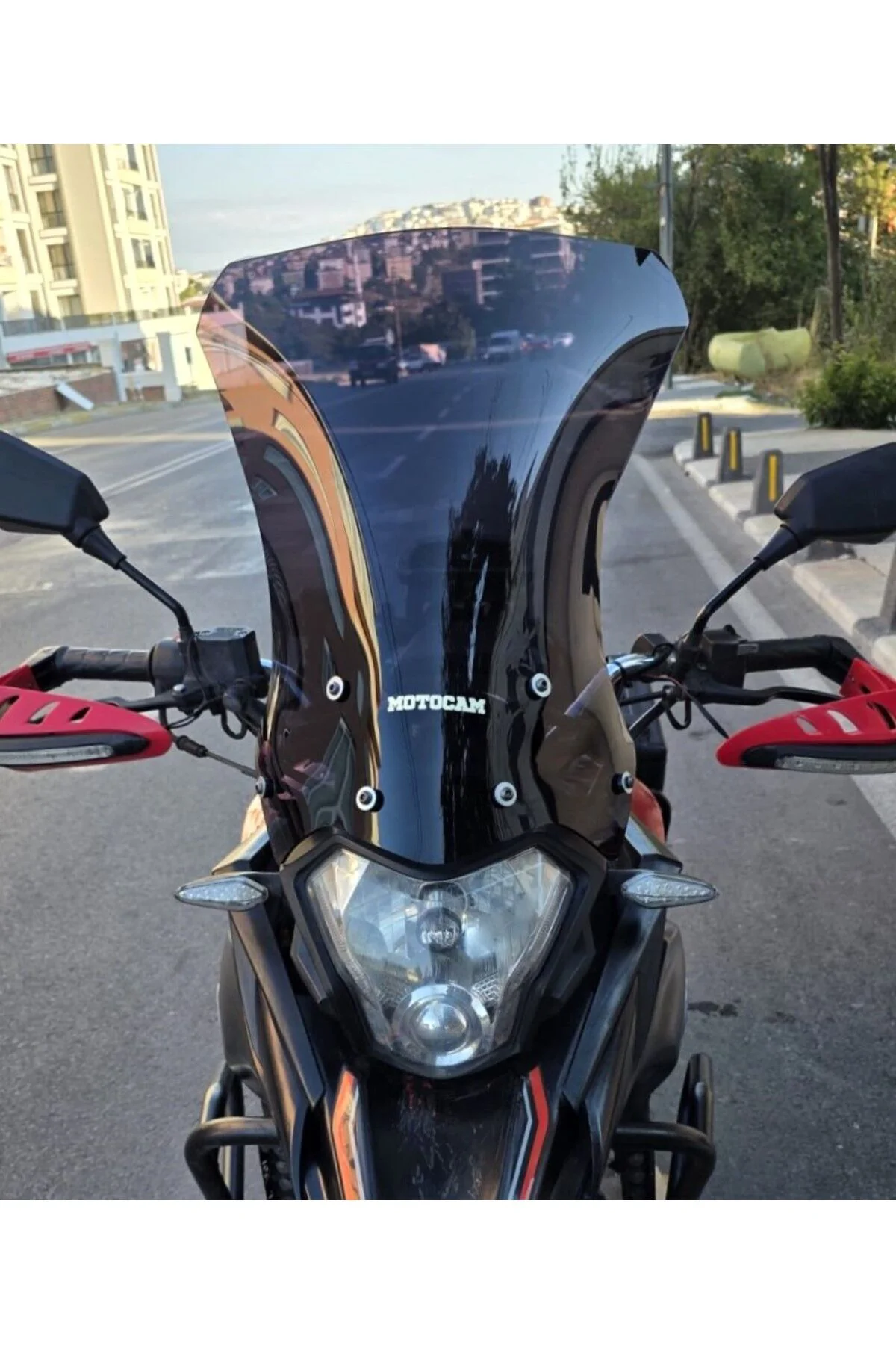 Mondial Rx3 İ Evo Ön Cam 2015-2022 Model 52cm Siyah Renkli 4mm UZ