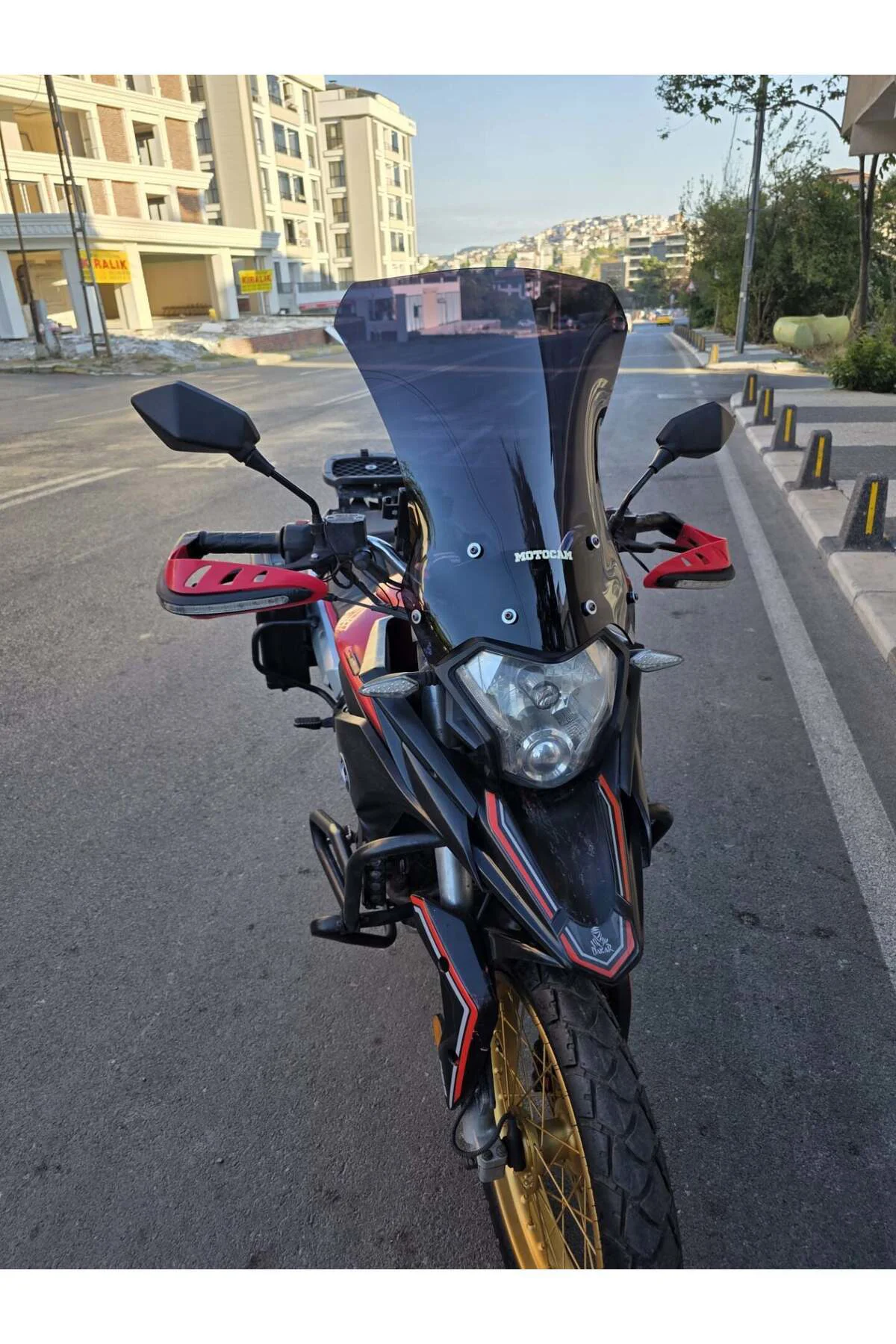Mondial Rx3 İ Evo Ön Cam 2015-2022 Model 52cm Siyah Renkli 4mm UZ
