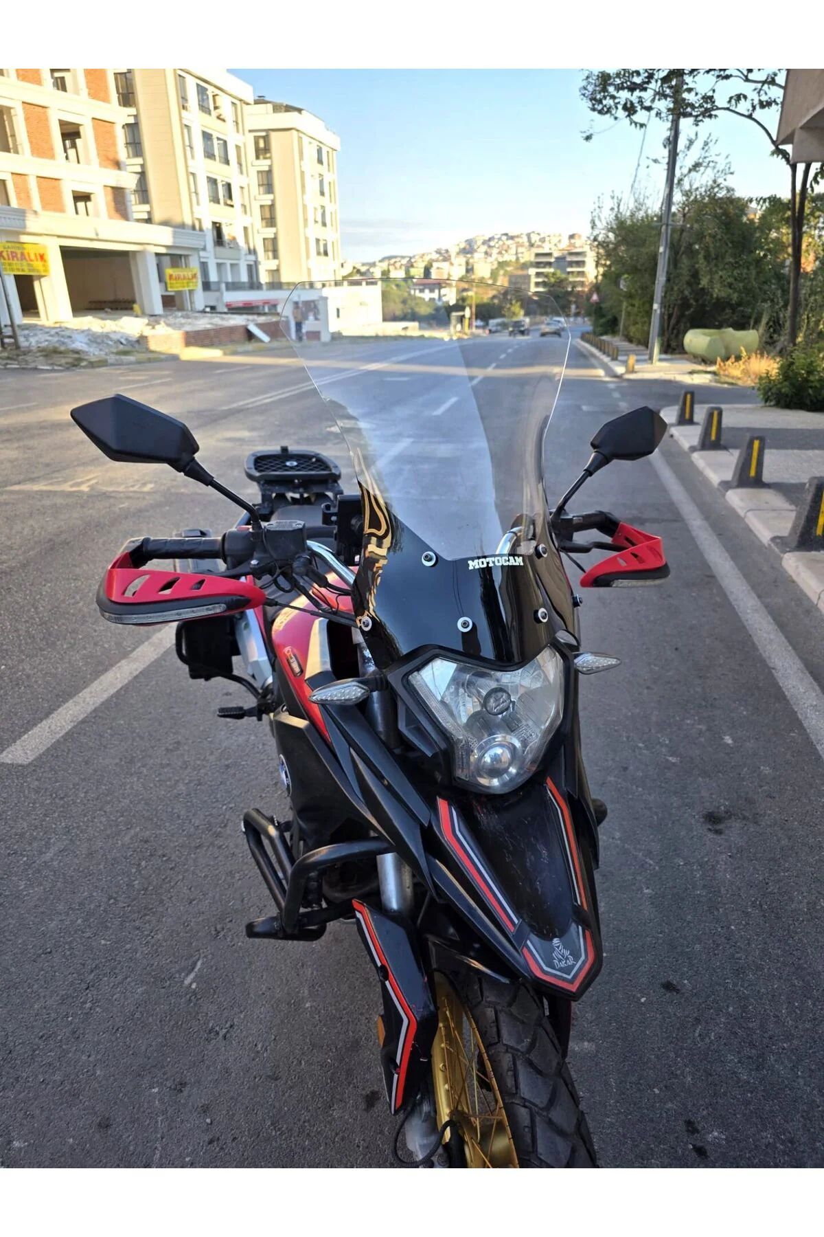 Mondial Rx3 İ Evo Ön Cam 2015-2022 Model 52cm Şeffaf Renkli 4mm UZUN