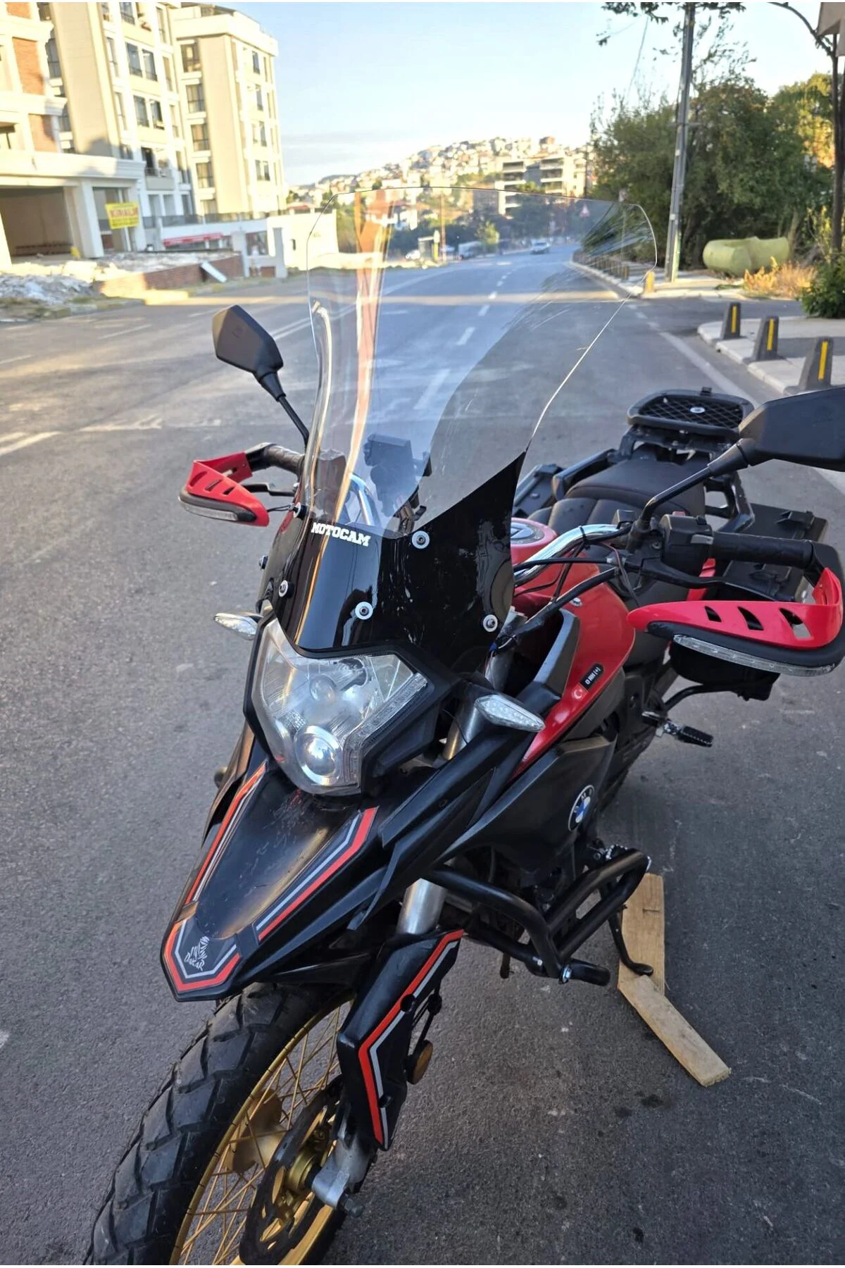 Mondial Rx3 İ Evo Ön Cam 2015-2022 Model 52cm Şeffaf Renkli 4mm UZUN