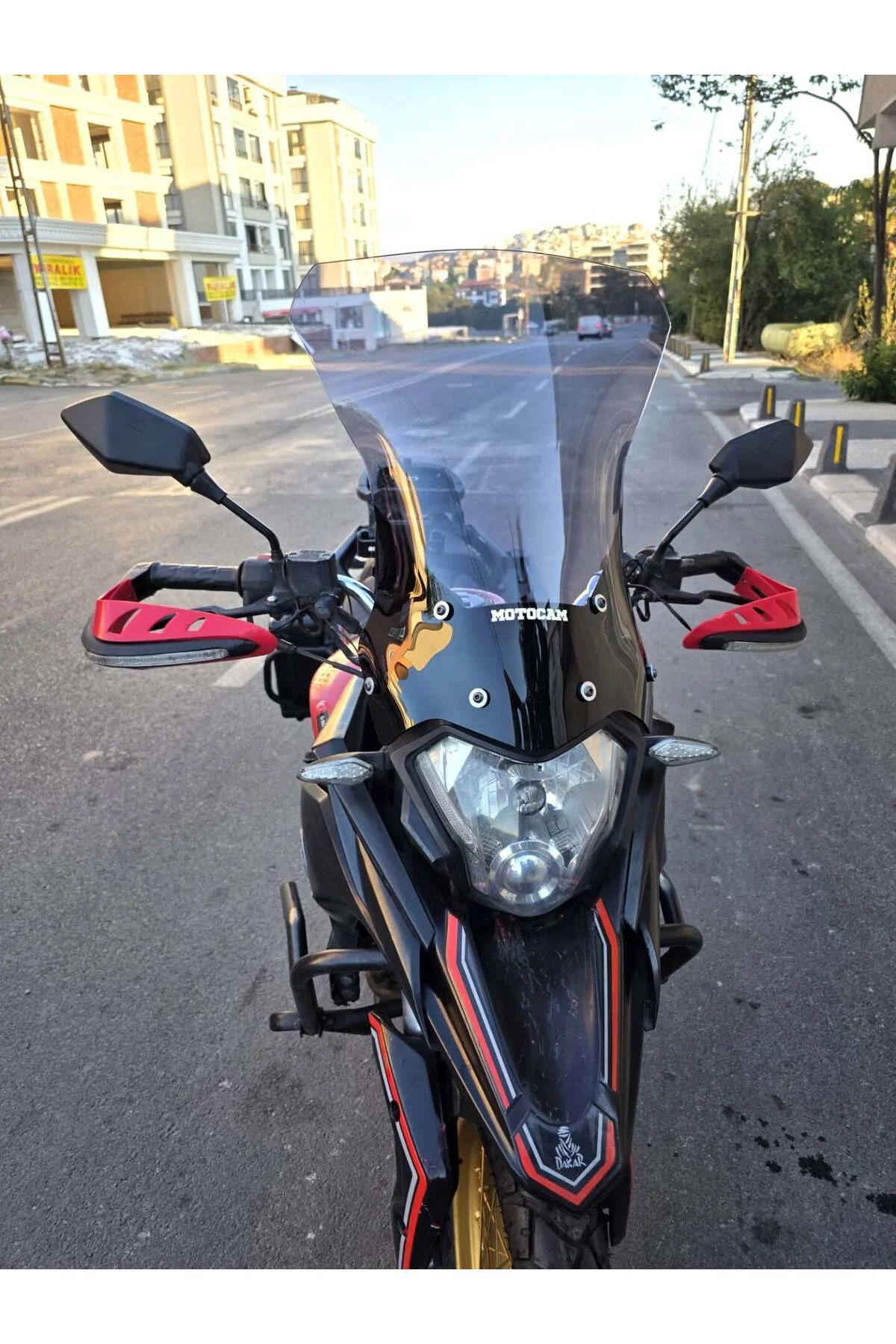 Mondial Rx3 İ Evo Ön Cam 2015-2022 Model 52cm Füme Renkli 4mm UZU