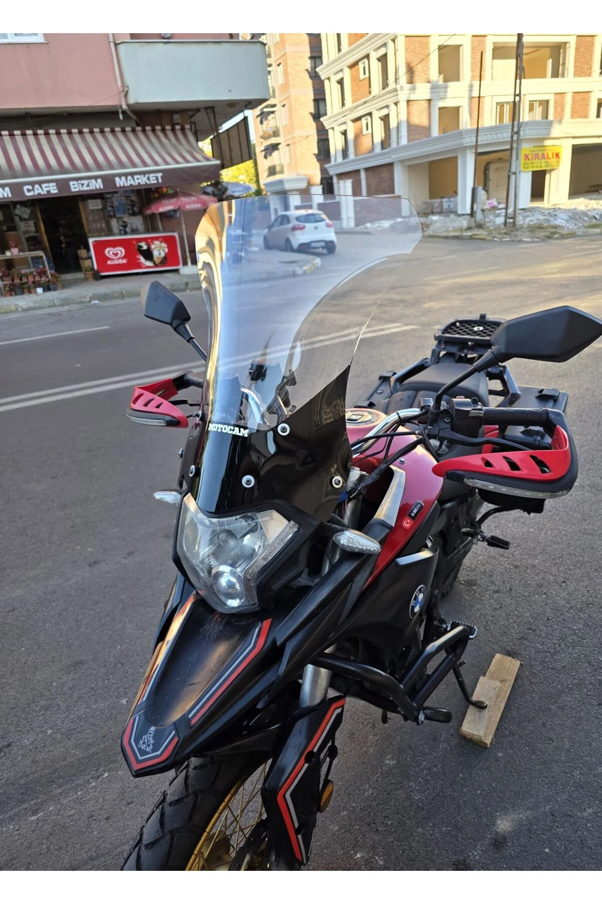 Mondial Rx3 İ Evo Ön Cam 2015-2022 Model 52cm Şeffaf Renkli 4mm UZUN