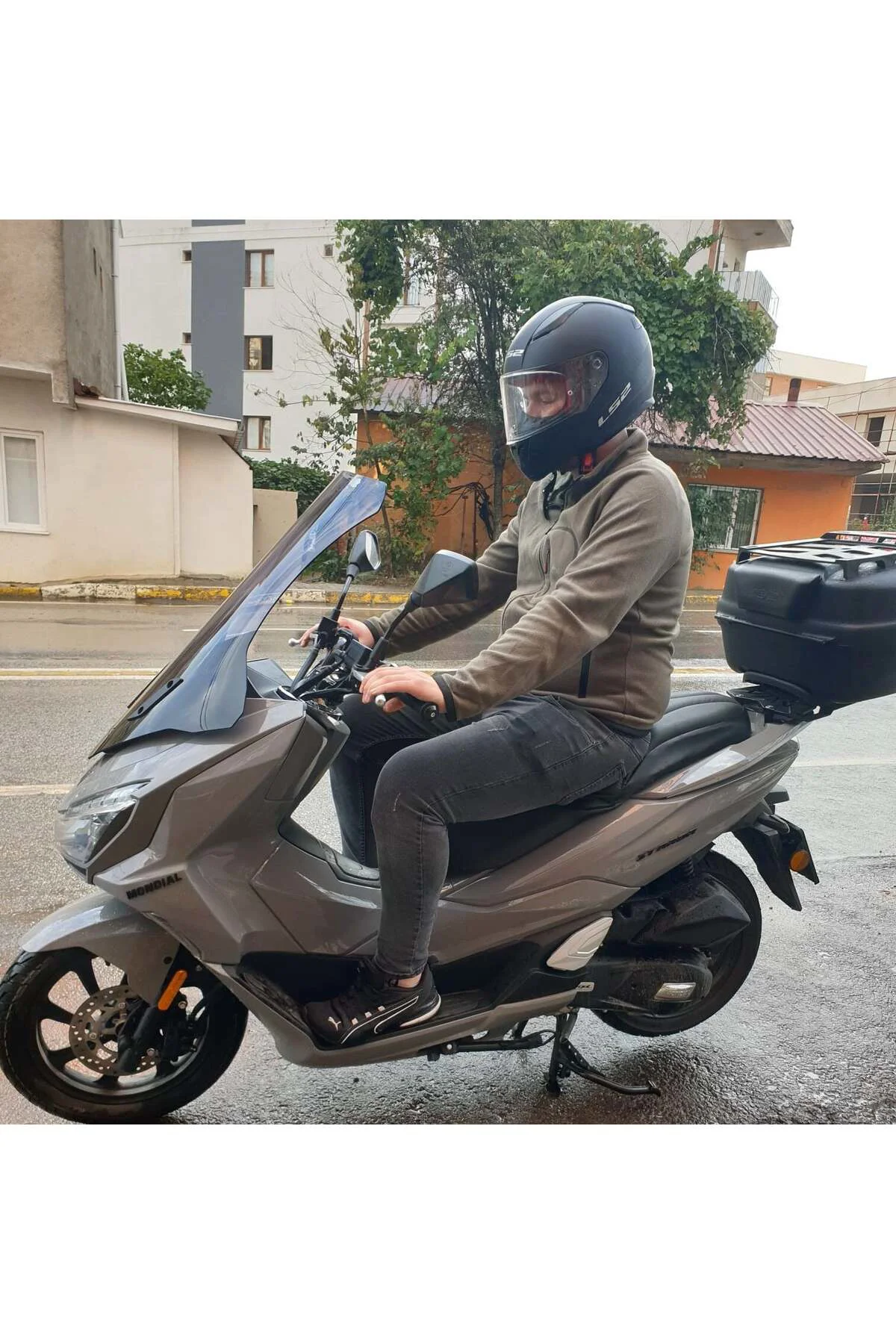 Mondial Strada 125 Ön Cam 2023-2026 Model 75cm Füme Renkli 4mm UZ