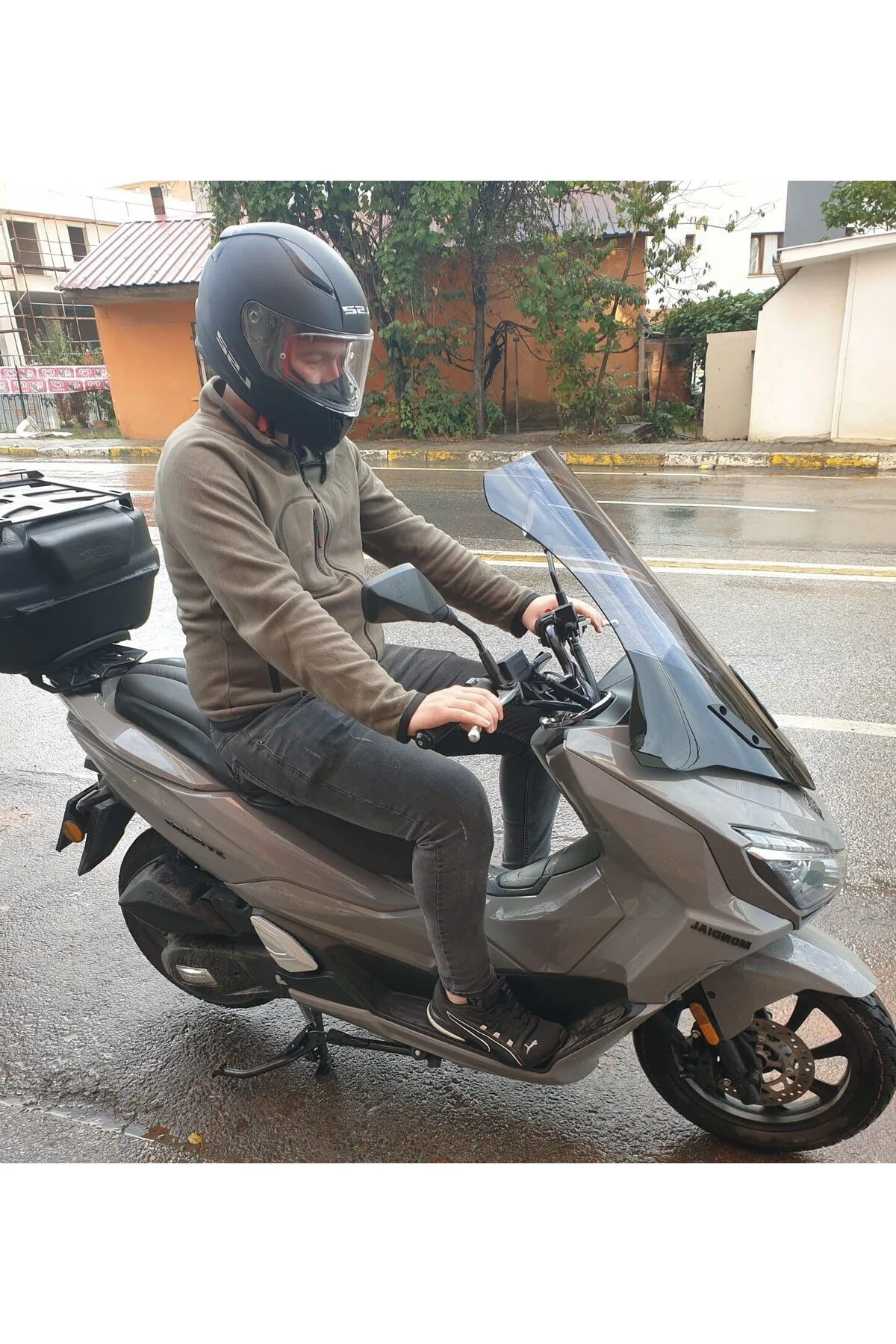 Mondial Strada 125 Ön Cam 2023-2026 Model 75cm Füme Renkli 4mm UZ