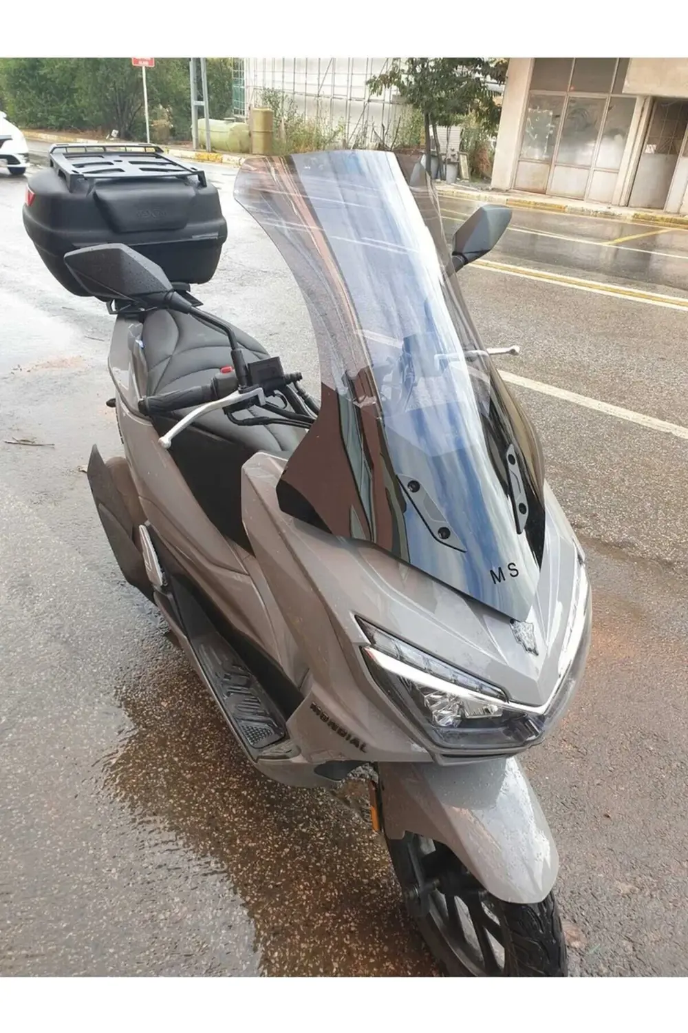 Mondial Strada 125 Ön Cam 2023-2025 Model 75cm Füme Renkli 4mm UZ