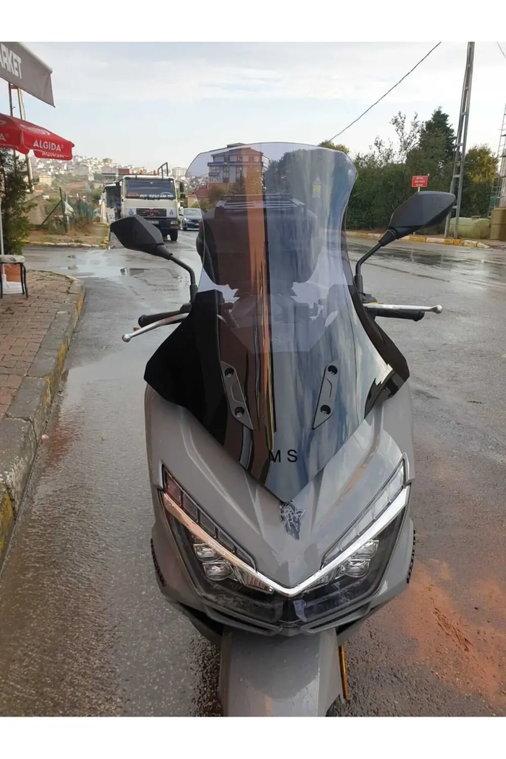 Mondial Strada 125 Ön Cam 2023-2025 Model 75cm Füme Renkli 4mm UZ