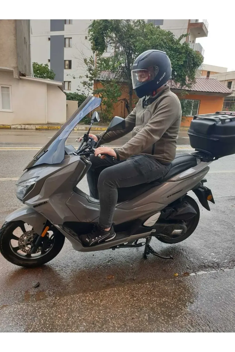 Mondial Strada 125 Ön Cam 2023-2025 Model 75cm Füme Renkli 4mm UZ