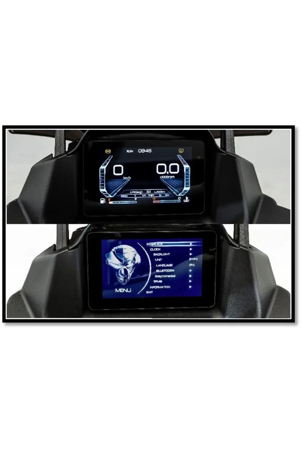 Mondial Zontes 125 Gösterge Uyumlu 9H Nano Ekran Koruyucu Film 20